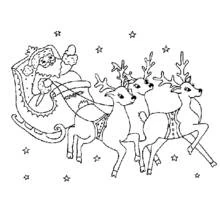 Coloriage Noël (Fêtes et Célébrations) #54839 à imprimer et colorier