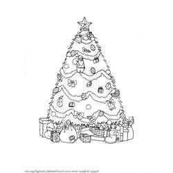 Coloriage Noël (Fêtes et Célébrations) #54882 à imprimer et colorier