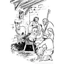 Coloriage Noël (Fêtes et Célébrations) #55019 à imprimer et colorier