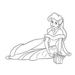 Dessin à colorier: Noël Disney (Fêtes et Célébrations) #204999 - Coloriages à Imprimer Gratuits