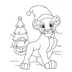 Dessin à colorier: Noël Disney (Fêtes et Célébrations) #205011 - Coloriages à Imprimer Gratuits