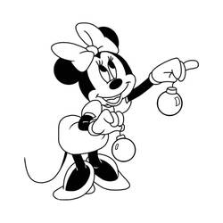 Coloriage Noël Disney (Fêtes et Célébrations) #205025 à imprimer et colorier