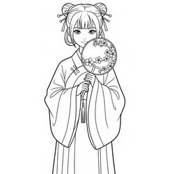 Coloriage Nouvel An Chinois (Fêtes et Célébrations) #221762 à imprimer et colorier