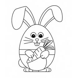 Dessin à colorier: Oeuf de Pâques (Fêtes et Célébrations) #216063 - Coloriages à Imprimer Gratuits