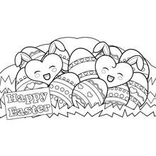 Coloriage Pâques (Fêtes et Célébrations) #54353 à imprimer et colorier