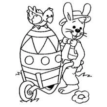 Coloriage Pâques (Fêtes et Célébrations) #54358 à imprimer et colorier