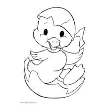 Coloriage Pâques (Fêtes et Célébrations) #54394 à imprimer et colorier