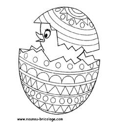 Coloriage Pâques (Fêtes et Célébrations) #54398 à imprimer et colorier