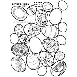 Coloriage Pâques (Fêtes et Célébrations) #54448 à imprimer et colorier