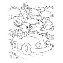 Coloriage Pâques (Fêtes et Célébrations) #54468 à imprimer et colorier