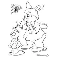 Coloriage Pâques (Fêtes et Célébrations) #54473 à imprimer et colorier