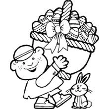 Coloriage Pâques (Fêtes et Célébrations) #54647 à imprimer et colorier