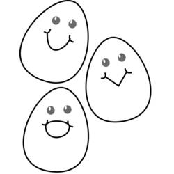 Coloriage Pâques (Fêtes et Célébrations) #54735 à imprimer et colorier