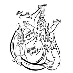Dessins à colorier: Pentecôte - Coloriages à Imprimer Gratuits