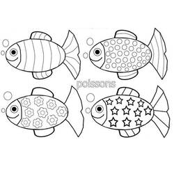 Dessin à colorier: Poisson d’Avril (Fêtes et Célébrations) #211239 - Coloriages à Imprimer Gratuits