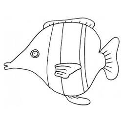 Dessin à colorier: Poisson d’Avril (Fêtes et Célébrations) #211254 - Coloriages à Imprimer Gratuits
