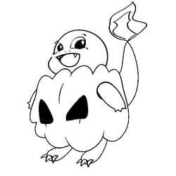 Coloriage imprimable Pokémon Halloween (Fêtes et Célébrations) #203941 à colorier gratuitement
