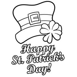 Coloriage Saint Patrick (Fêtes et Célébrations) #192896 à imprimer et colorier