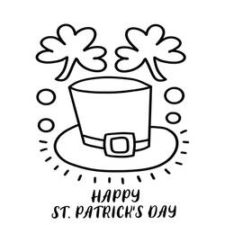 Coloriage Saint Patrick (Fêtes et Célébrations) #192905 à imprimer et colorier