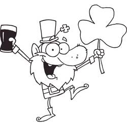 Coloriage Saint Patrick (Fêtes et Célébrations) #192913 à imprimer et colorier