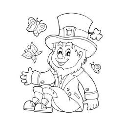 Coloriage Saint Patrick (Fêtes et Célébrations) #192920 à imprimer et colorier