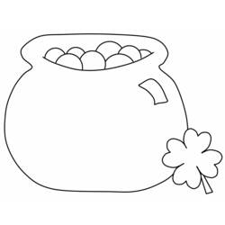 Dessin à colorier: Saint Patrick (Fêtes et Célébrations) #57850 - Coloriages à Imprimer Gratuits