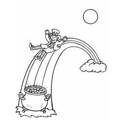 Dessin à colorier: Saint Patrick (Fêtes et Célébrations) #57853 - Coloriages à Imprimer Gratuits