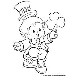 Dessin à colorier: Saint Patrick (Fêtes et Célébrations) #57973 - Coloriages à Imprimer Gratuits