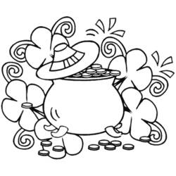 Dessin à colorier: Saint Patrick (Fêtes et Célébrations) #57980 - Coloriages à Imprimer Gratuits