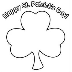 Dessin à colorier: Saint Patrick (Fêtes et Célébrations) #57982 - Coloriages à Imprimer Gratuits