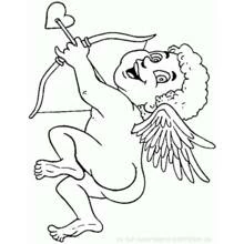 Coloriage Saint Valentin (Fêtes et Célébrations) #53954 à imprimer et colorier