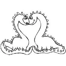 Coloriage Saint Valentin (Fêtes et Célébrations) #54000 à imprimer et colorier