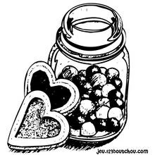 Coloriage Saint Valentin (Fêtes et Célébrations) #54055 à imprimer et colorier