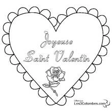 Dessin à colorier: Saint Valentin (Fêtes et Célébrations) #54075 - Coloriages à Imprimer Gratuits