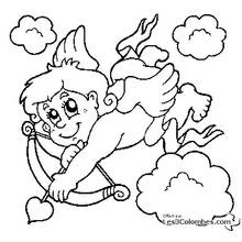 Dessin à colorier: Saint Valentin (Fêtes et Célébrations) #54089 - Coloriages à Imprimer Gratuits