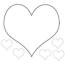Dessin à colorier: Saint Valentin (Fêtes et Célébrations) #54105 - Coloriages à Imprimer Gratuits