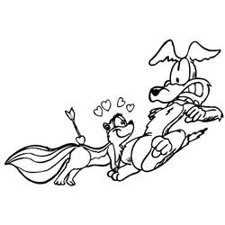 Coloriage Saint Valentin (Fêtes et Célébrations) #54140 à imprimer et colorier