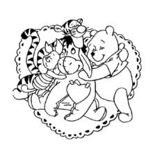 Coloriage Saint Valentin (Fêtes et Célébrations) #54172 à imprimer et colorier