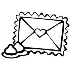 Coloriage Saint Valentin (Fêtes et Célébrations) #54206 à imprimer et colorier