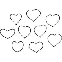 Dessin à colorier: Saint Valentin (Fêtes et Célébrations) #54262 - Coloriages à Imprimer Gratuits