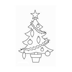 Coloriage imprimable Sapin de Noël (Fêtes et Célébrations) #167571 à colorier gratuitement
