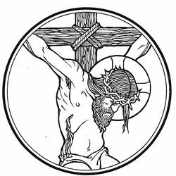 Dessin à colorier: Vendredi Saint (Fêtes et Célébrations) #210825 - Coloriages à Imprimer Gratuits