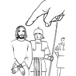 Dessin à colorier: Vendredi Saint (Fêtes et Célébrations) #61019 - Coloriages à Imprimer Gratuits