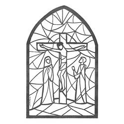 Dessin à colorier: Vendredi Saint (Fêtes et Célébrations) #61025 - Coloriages à Imprimer Gratuits