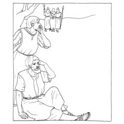 Dessin à colorier: Vendredi Saint (Fêtes et Célébrations) #61027 - Coloriages à Imprimer Gratuits
