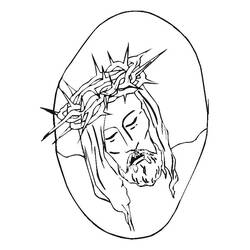 Dessin à colorier: Vendredi Saint (Fêtes et Célébrations) #61029 - Coloriages à Imprimer Gratuits