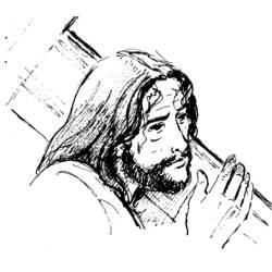 Dessin à colorier: Vendredi Saint (Fêtes et Célébrations) #61056 - Coloriages à Imprimer Gratuits