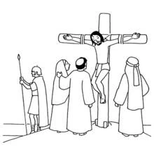 Dessins à colorier: Vendredi Saint - Coloriages à Imprimer Gratuits
