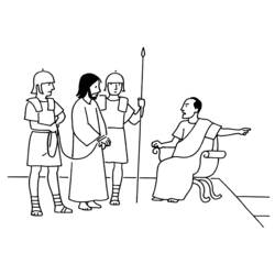 Dessin à colorier: Vendredi Saint (Fêtes et Célébrations) #61062 - Coloriages à Imprimer Gratuits