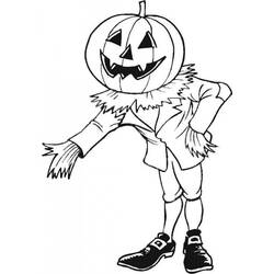 Dessin à colorier: Halloween (Fêtes et Occasions spéciales) #55157 - Coloriages à Imprimer Gratuits